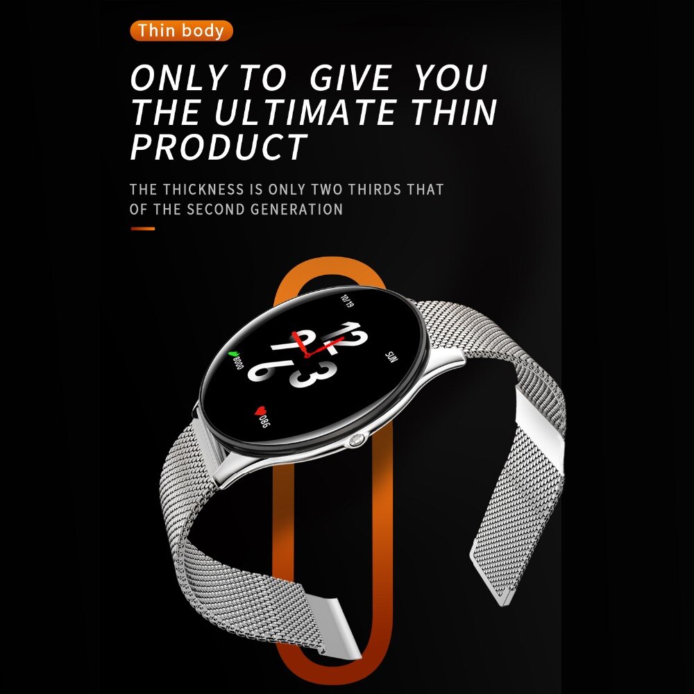 Smart Horloge Mannen Waterdicht Gehard Glas Fitness Hartslagmeter Bloeddruk Sport Mannen Vrouwen Smart Band Pk Garmin SN58