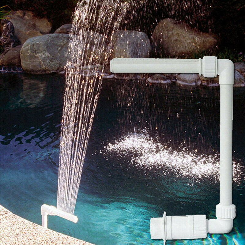 Kit de fontaine cascade de piscine en PVC, nouvell... – Grandado