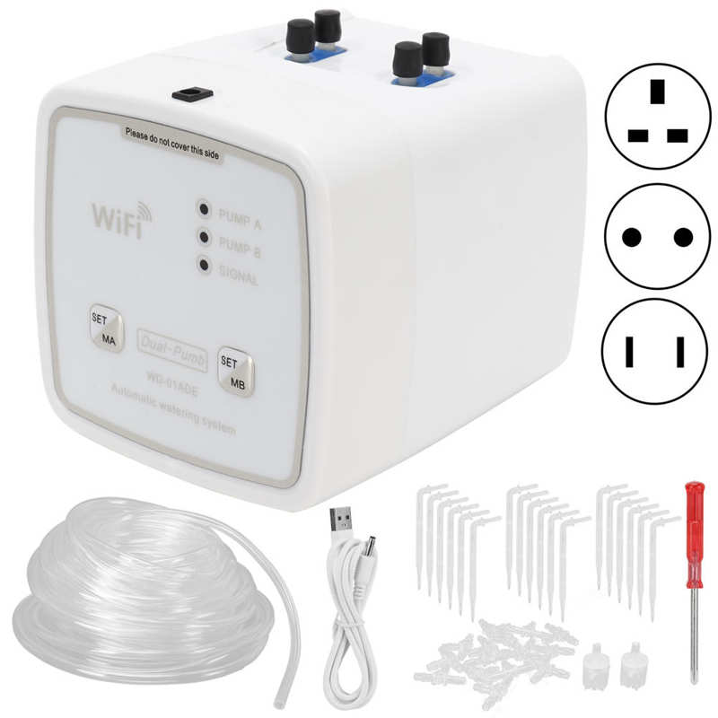 WIFI Intelligent Garden Irrigation Timer Drip Irrigation Kit Watering System 100-240V