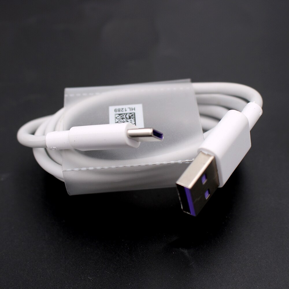 Original Huawei 40W Super Ladegerät 10V/4A UK Adapter 5A Typ C USB Kabel Für Taube 20 30 V30 Pro 20X 30S P40 P30 Pro Nova 5 6 Pro: Cable