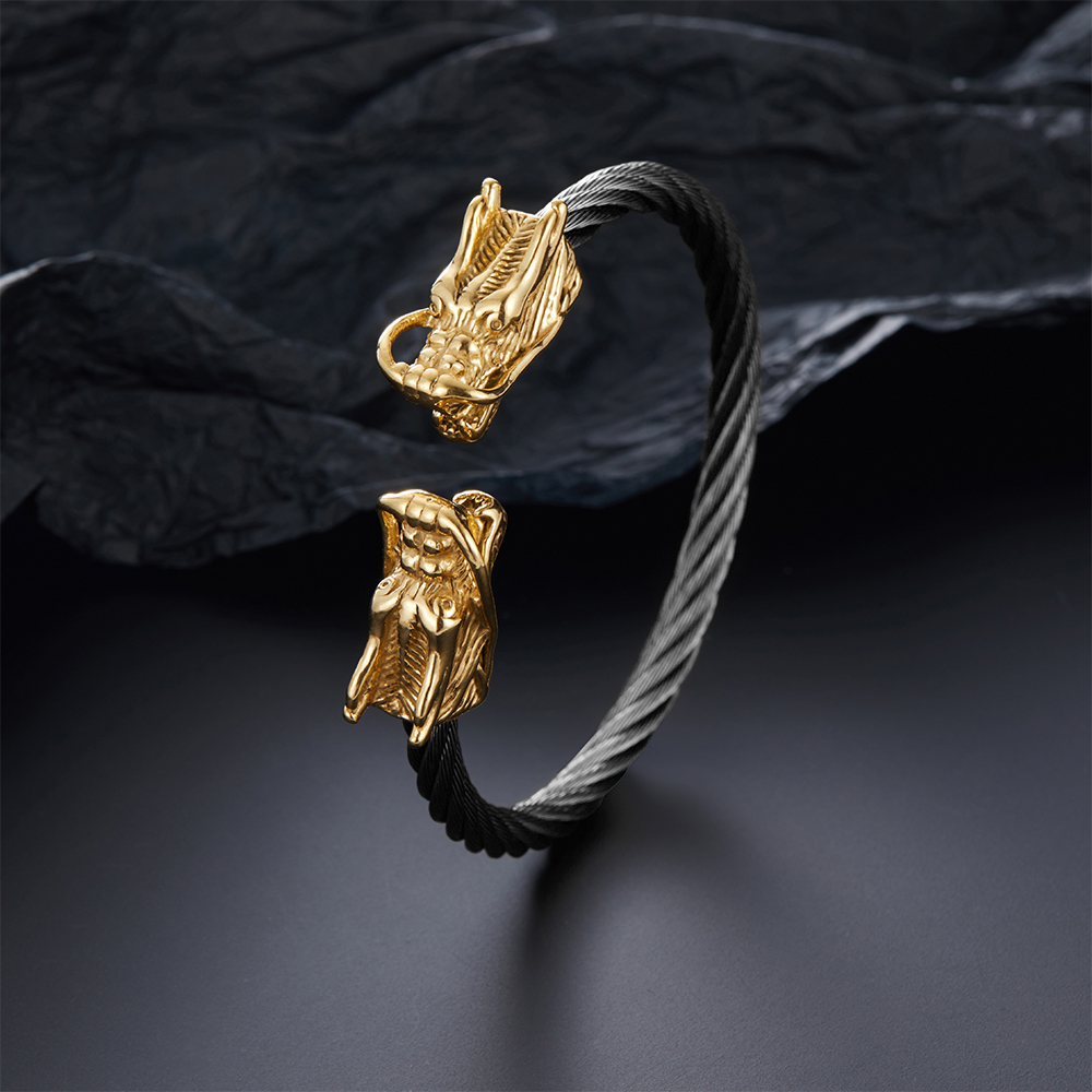 316l draaikranen roestvrij staal populaire armband dames eenvoudige heren charmante vrouw moeder sieraden: Imitatie rhodium plated