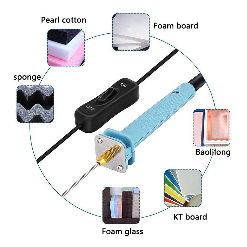 Electric Foam Cutter Polystyrene Cutting Machine Foam Cutter Pen Foam DIY Cutting Tools 1PC Portable Electric Styrofoam Cutter