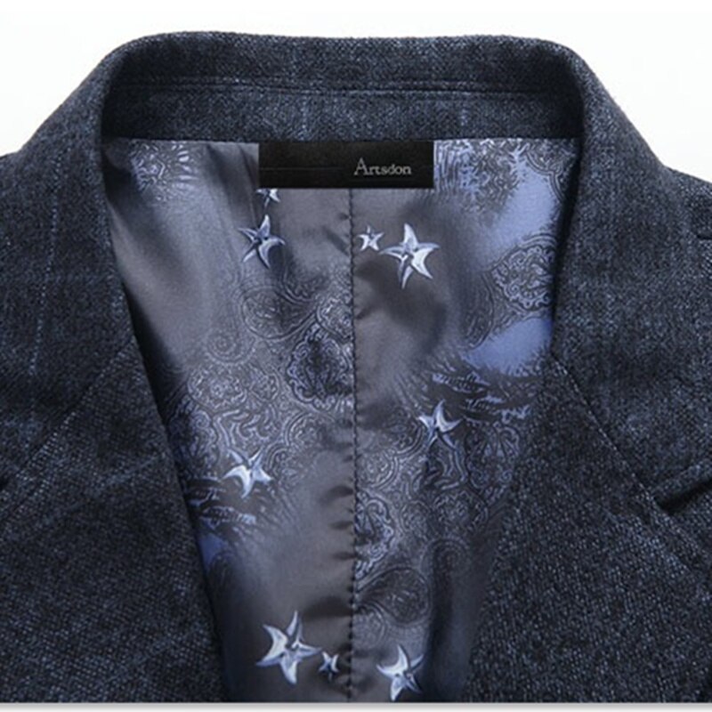 BOLUBAO hommes Blazers occasionnels hommes couleur unie grande poche costume manteaux printemps automne Blazers manteau mâle
