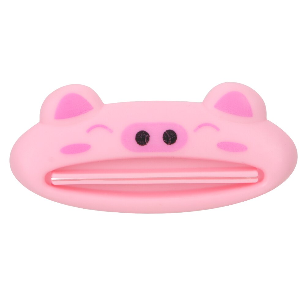 Extruding Toothpaste Clip Easy Cartoon Animals Shaped Cream Tube Squeezer Toothpaste Squeezer Dispenser Bathroom Products