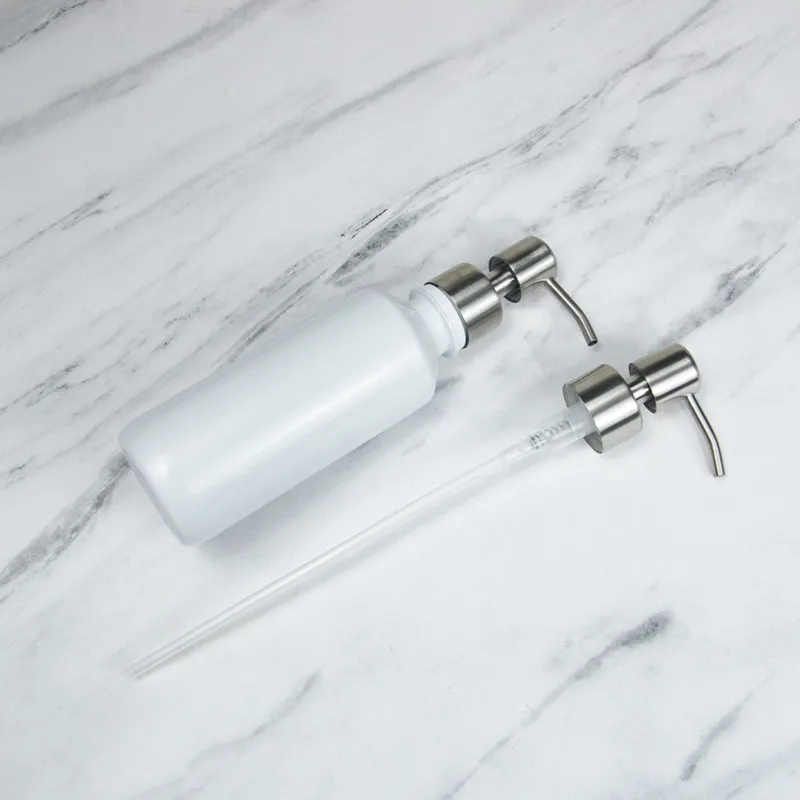 Hand Seife Spender Düse Küche Edelstahl Schaum Waschbecken Flüssigkeit Seife Spender Düse Zubehör Schlecht Lieferungen