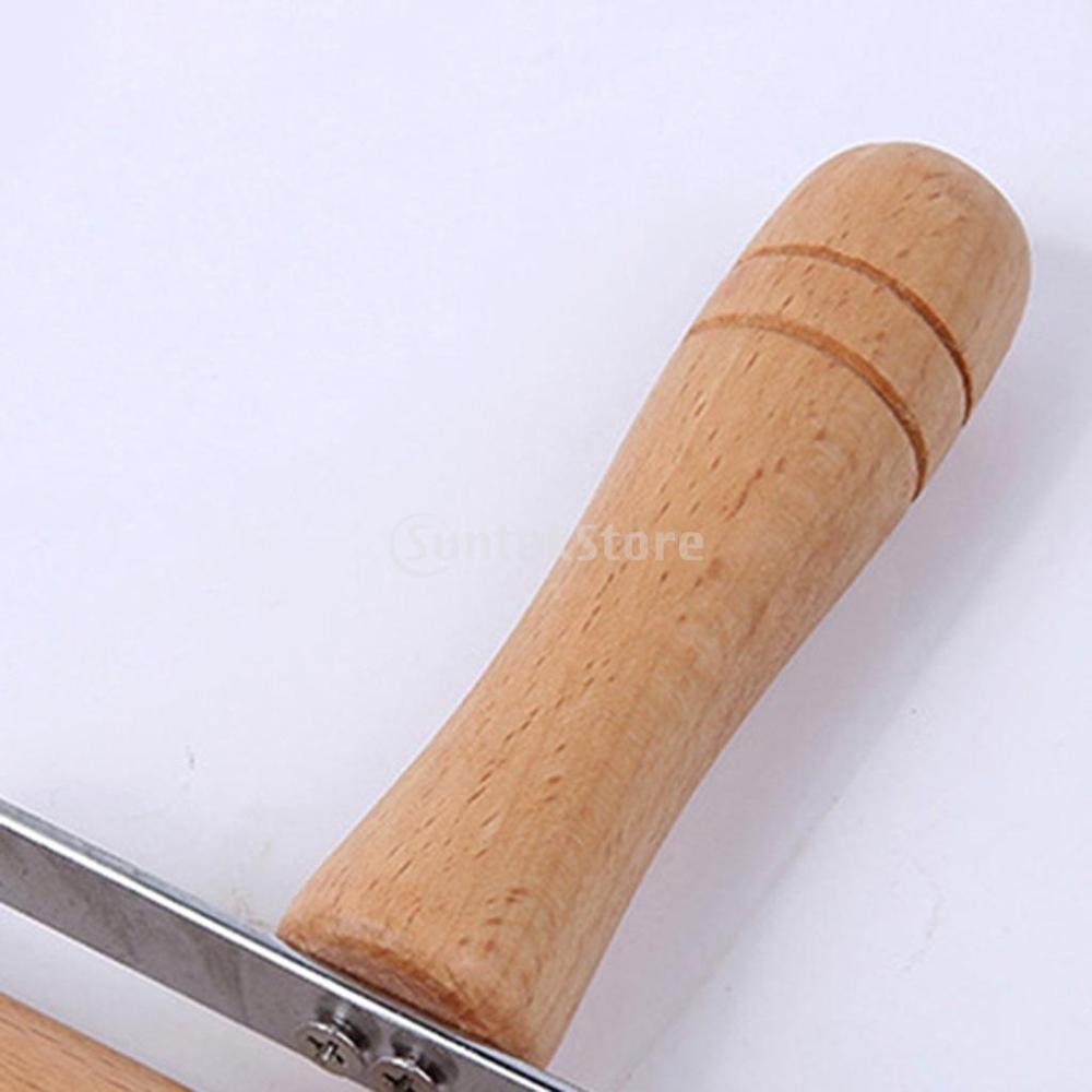 Wooden Rolling Pin, Hand Dough Roller for Pastry, Fondant, Cookie Dough, Chapati, Pasta, Bakery, Pizza Kitchen tool