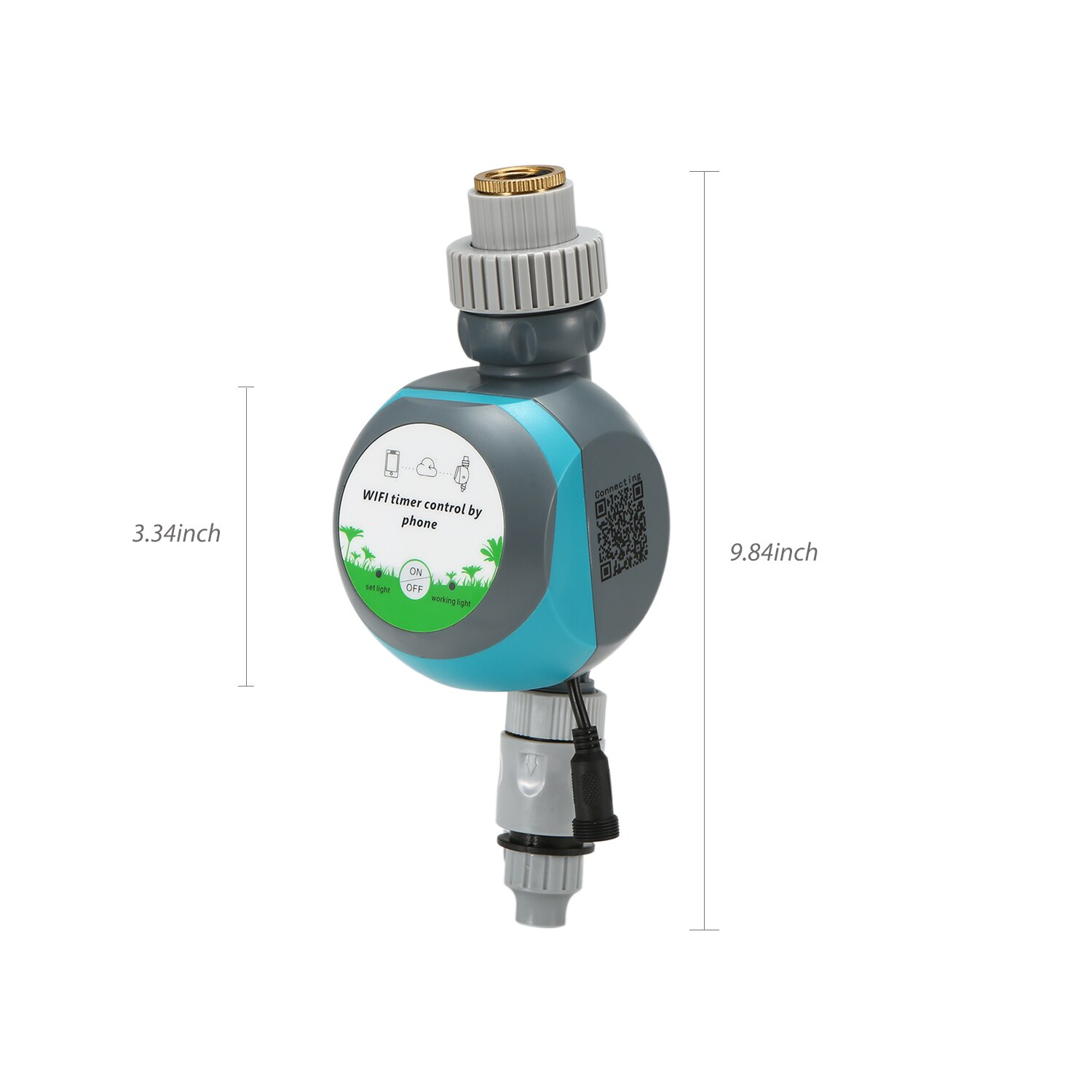 WiFi Irrigation Water Timer Controller Mobile Phone Remote Access Electronic Programmable Automatic Watering Timer