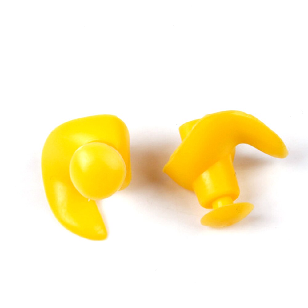 Unisex Soft Earplugs Environmental Silicone Waterproof Anti-Noise Spiral Earplugs Diving Water Sports Swimming Earplugs