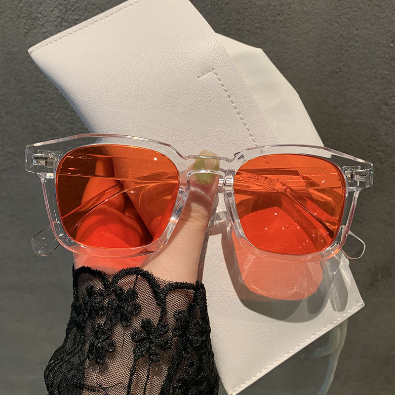 Unisex Rectangle Vintage Sunglasses Retro Sun Glasses Female Lady Eyeglass Cat Eye Casual Goggles UV400: Burgundy
