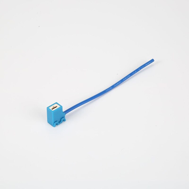 H1 H4 H7 Car Headlight Bulb Socket Lamp Base Ceramic Female Adapter Wire Harness Light Connector LED Accessories: 1pcs H1 bent angle