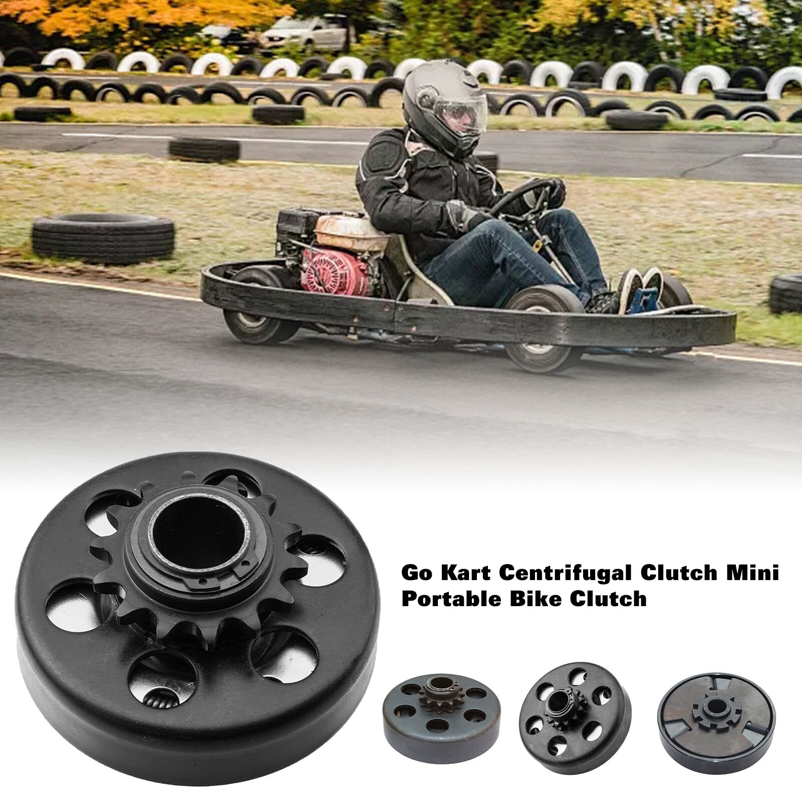 GEHEN Kart Spaß Kreisel Automatische Kupplung 35/40/41/420 Kette Tonhöhe für Kart Motorrad