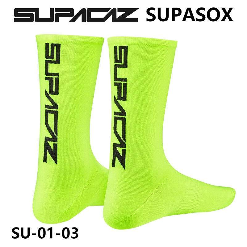 SUPACAZ-SUPASOX skarpety oddychające Outdoor Sport kolarstwo skarpety do jazdy bieganie wspinaczka Camping skarpetki koszykarskie