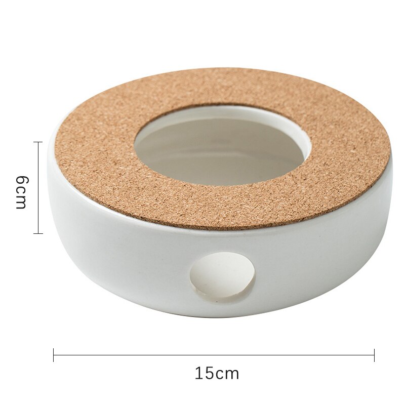 Mini Draagbare Theepot Houder Kaars Warmer Thee Warmer Isolatie Base Koffie Thee Heater Kaarshouder Thee Accessoires: Tea Warmer