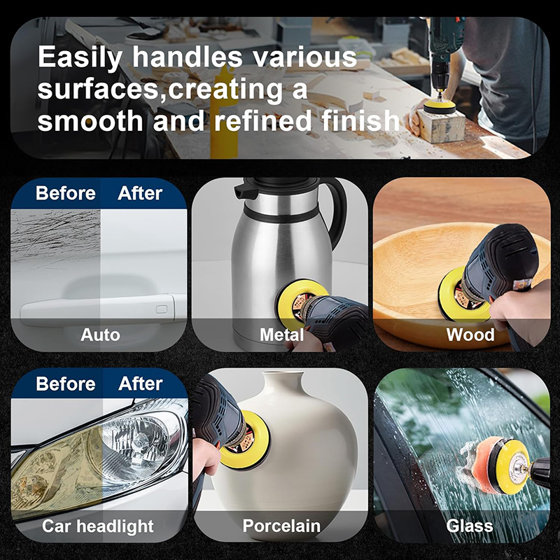 50 Pcs 3 Inch 75mm Sanding Discs Wet/Dry Hook and Loop Sandpaper Assortment 60 To 10000 Grits Abrasive Grinding Disc Polishing