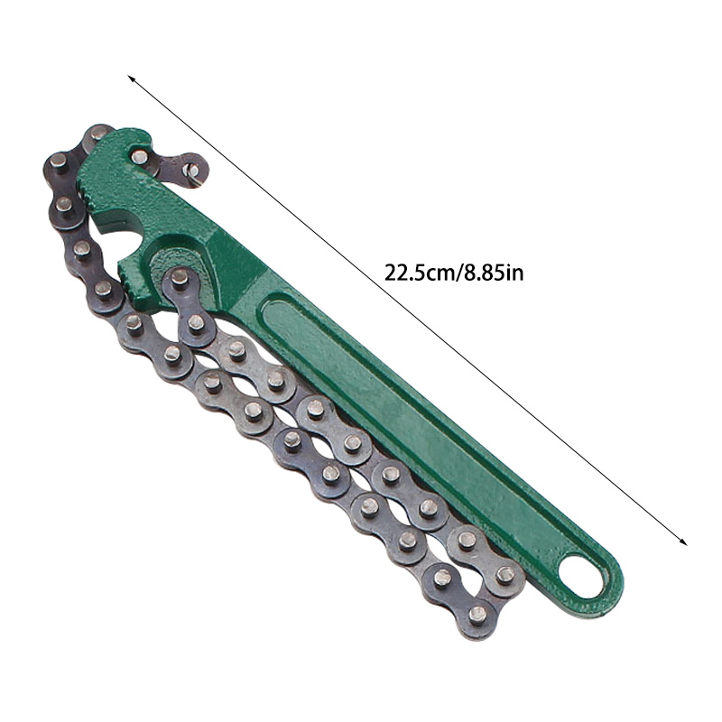8-inch kettingfiltersleutel, filterkettingsleutel voor oliemachines