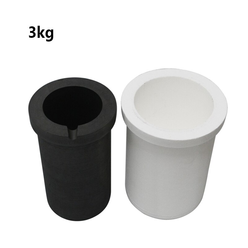 1kg/2kg/3kg Graphite Crucible Gold Silver Melting Crucible Cup Scrap Furnace