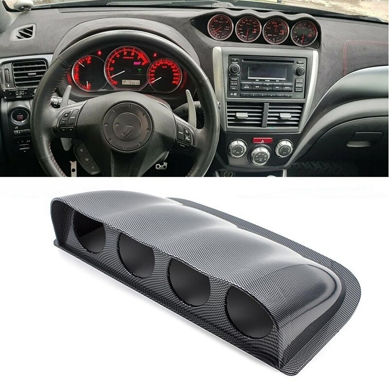 Air Filter Car Buy Universal 52mm Carbon Fiber Gauge Mount Holder For 2-inch Gauges In Shen Zhen, China, For US Carbon Fibre Tape - Foto 2