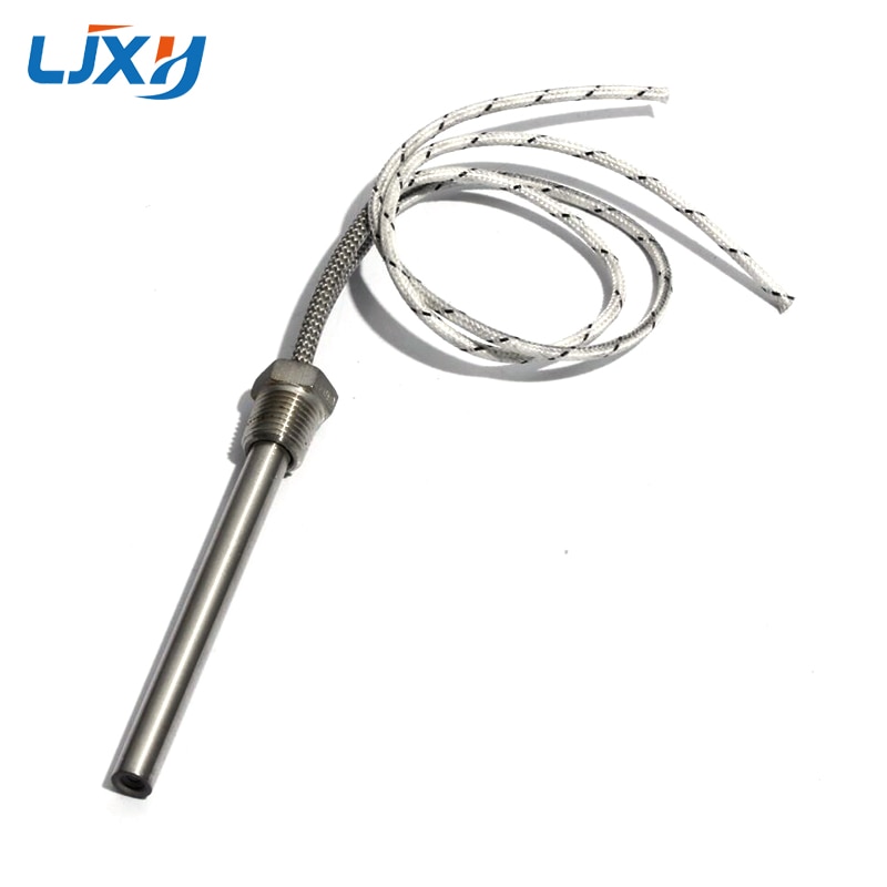 LJXH DN15/21mm Thread Cartridge Heater Heating Element 201SS 15mm Tube Dia. 300W/500W/800W/1000W/1100W