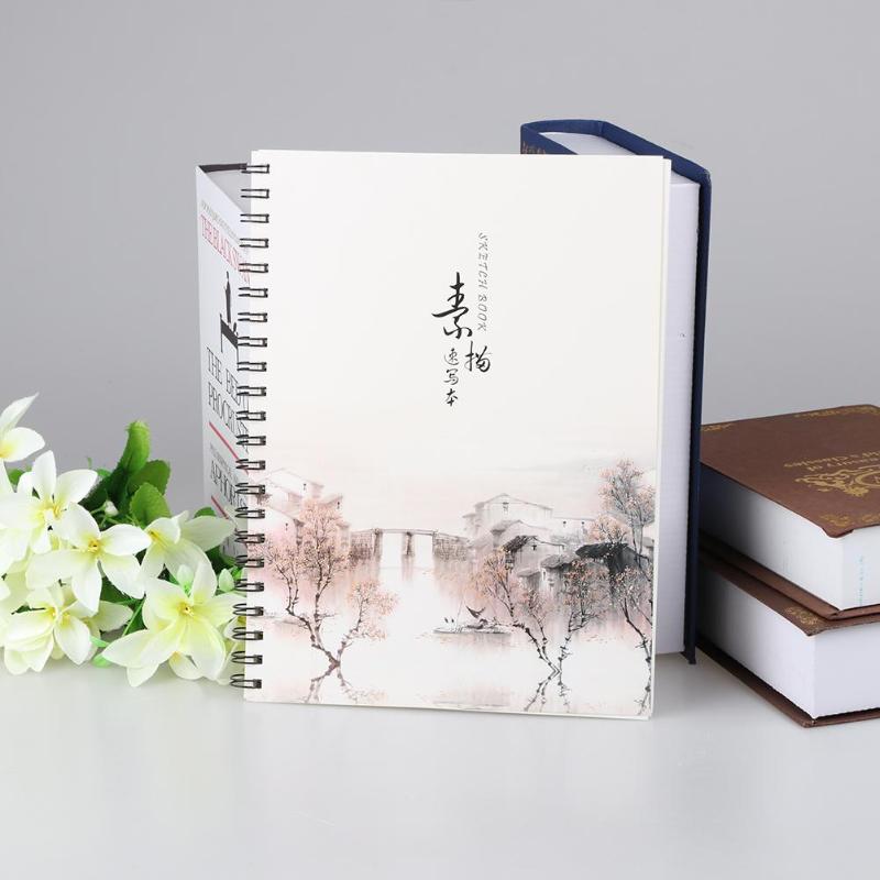 32 Sheets Sketchbook 210*295mm A4 Paper Drawing Painting Graffiti Sketch Book Memo