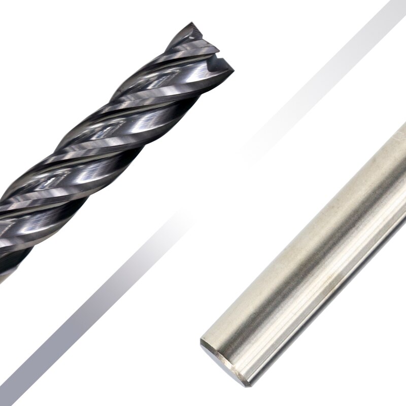 Fraise en bout de carbure XCAN 4/5/6/8mm fraise en bout CNC outils de gravure 4 fraises à fente