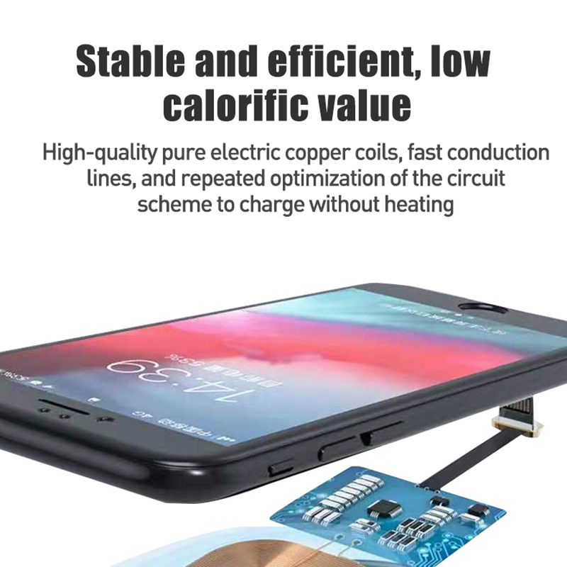 10w 5v/2a trådløs lader mottaker telefon lader spole android usb-c til huawei xiaomi samsung rask mottaker