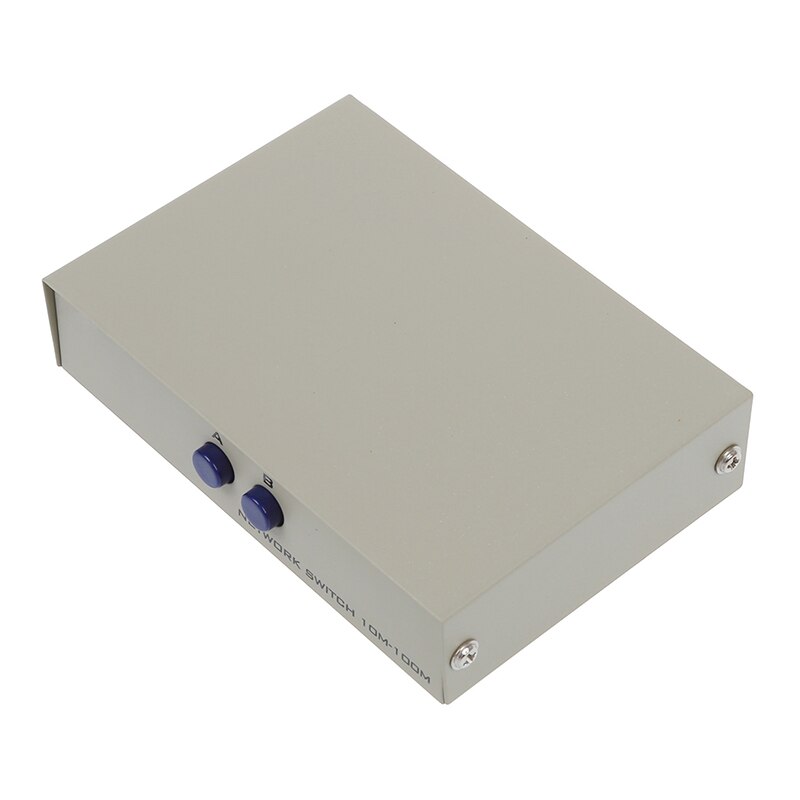 RJ45 8P8C di Rete/Telefono AB 2 gareggiare 8P8C Manuale condivisione interruttore scatola