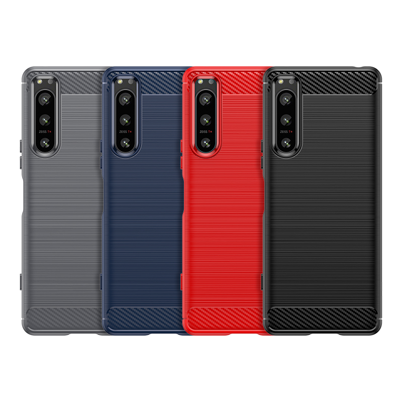 Para Sony Xperia 5 IV funda Xperia 5 IV cubierta a prueba de golpes suave silicona teléfono parachoques para Sony Xperia 5 IV III II 5 Fundas 6,1 pulgadas