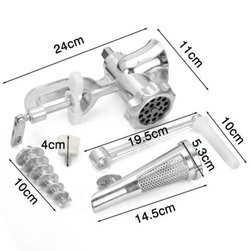 Hand Operated Juicer Meat Wheatgrass Grinder Manual Fruit Vegetable Squeezer