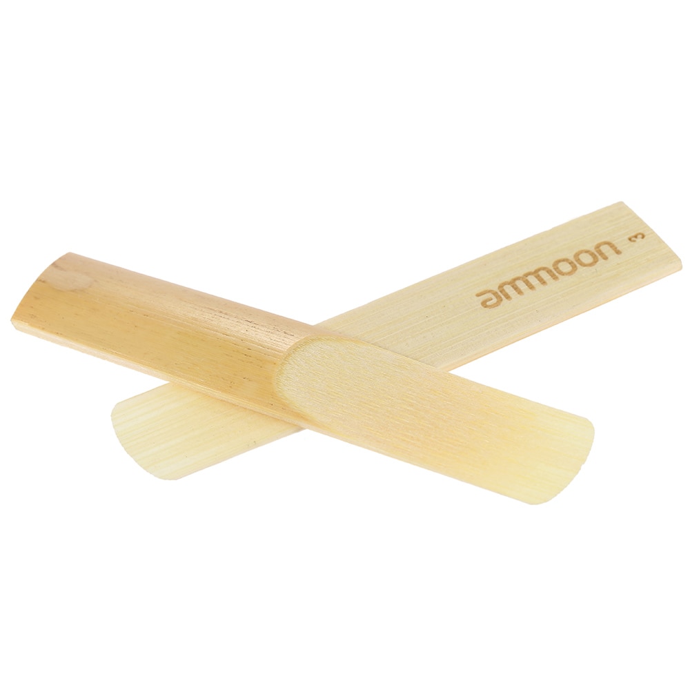 Ammoon 10Pcs Sterkte 1.5 / 3.0 Bamboe Rieten Bb Tenor Saxofoon Sax Accessoires