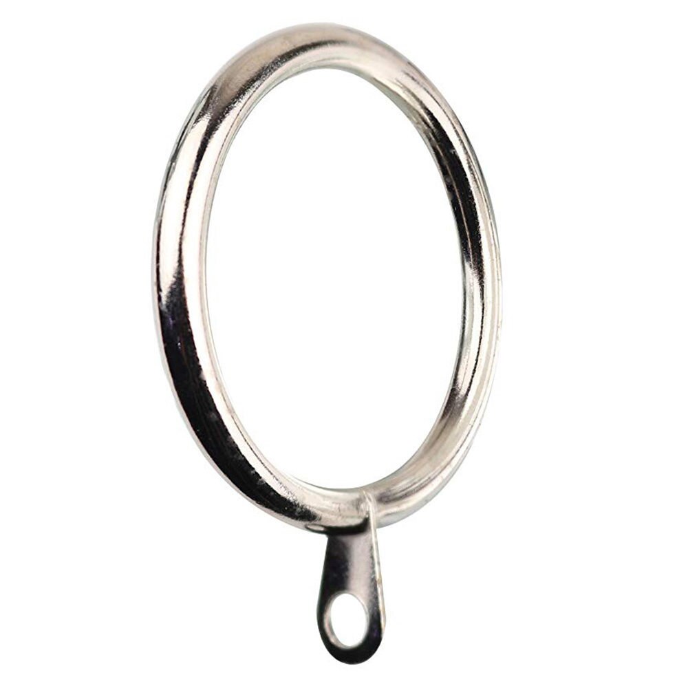 28pieces /Lot 38mm Hanging Curtain Rings Shower Curtain Tie Drapery Clamps Bath Curtain Rod Hook