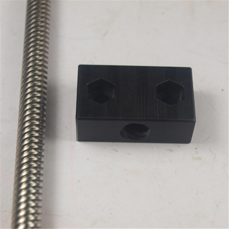 SWMAKER OX CNC, piezas de eje Z miller, ACME, Kit de tornillos de plomo, varilla roscada, tuerca ACME Delrin + alargador de 215 mm 8*8(P), kit de varilla roscada AMCE