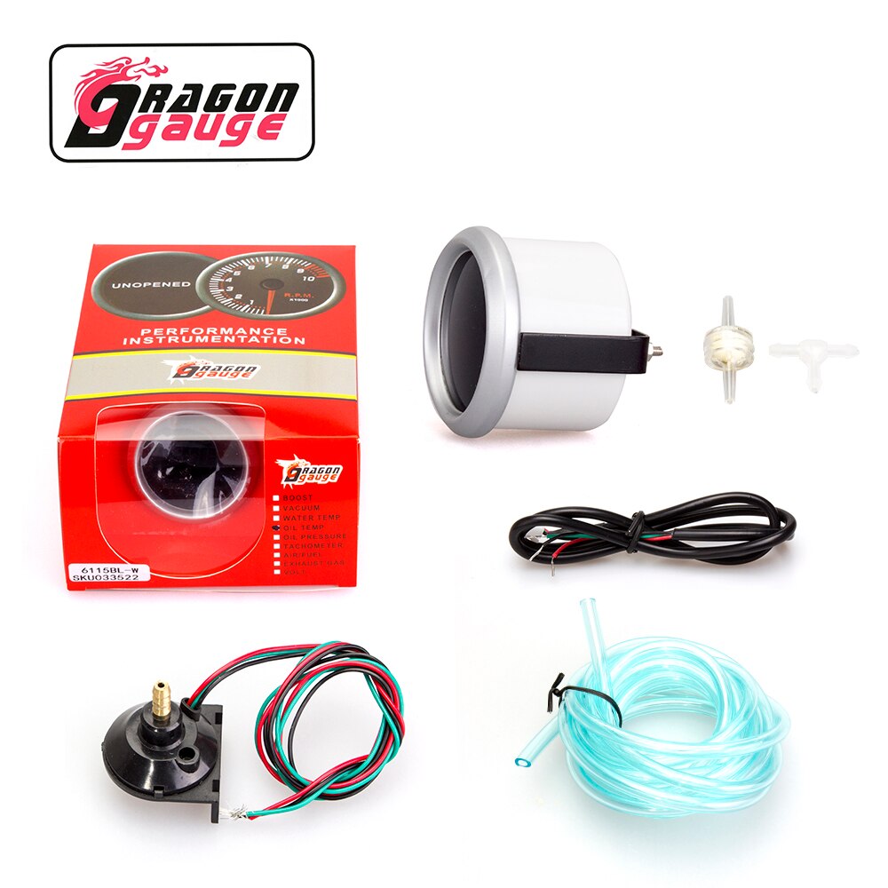 「drage」 2 " 52mm turbo trykmåler booster meter psi/bar led digitalt display avanceret måler fabrikssalg 12 volt bil universal