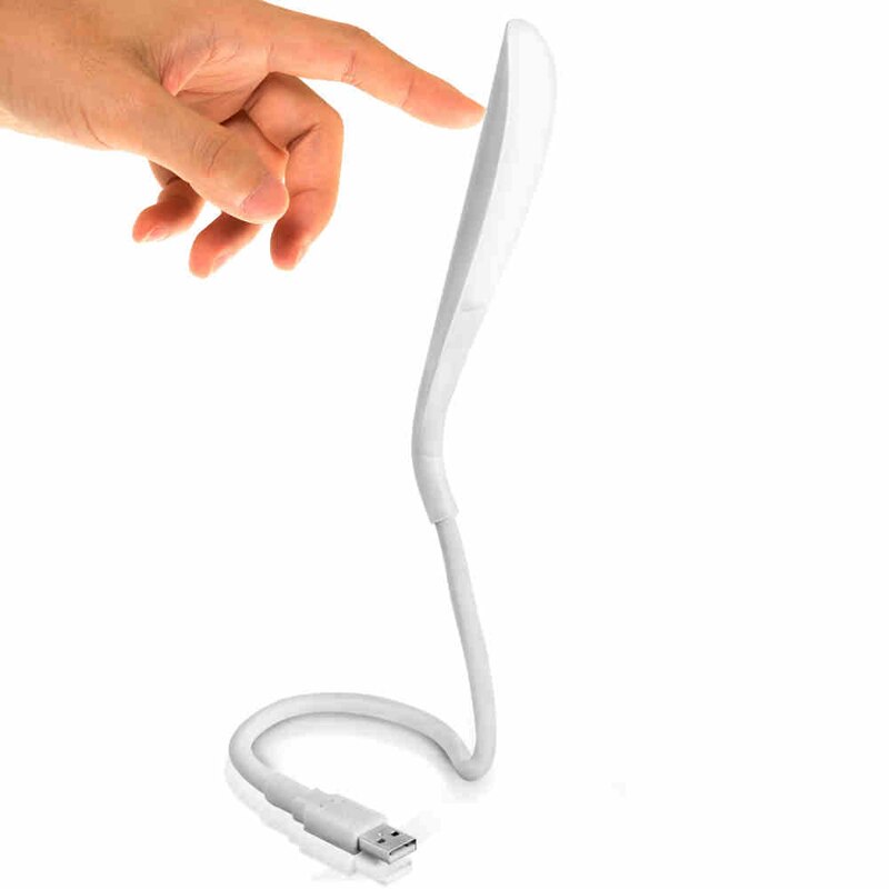 Flexible LED Touch USB Light Ultra Bright 14LEDS Portable Mini USB Led Lamp for Laptop Notebook PC Computer Q99 ALI88