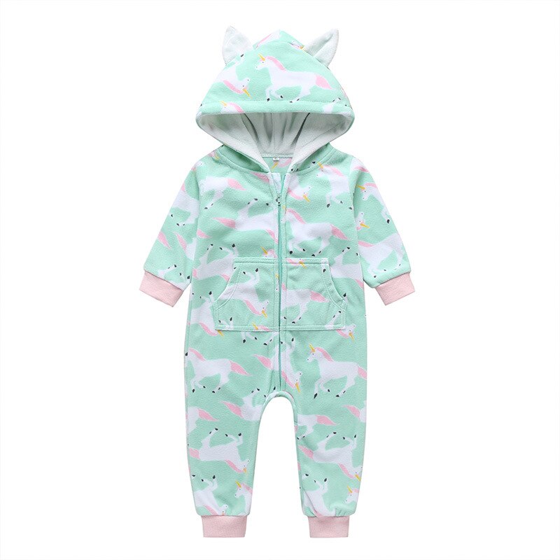 Carter-Body para bebé recién nacido, ropa de invierno para niña, mono de manga larga para bebé: 9 meses