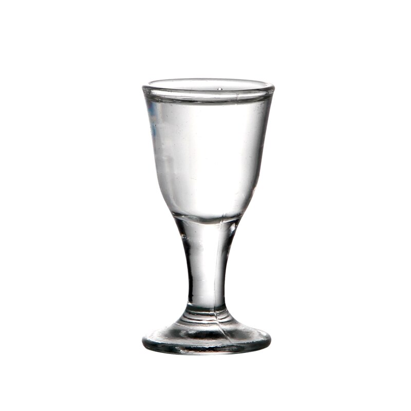 Maskinfremstillet glassæt  of 6 stk spiritusglas korte glas vodka glasvarer 10ml