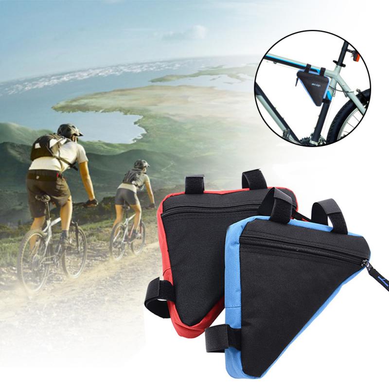 Aubtec Bike Fiets Bag Voor Tube Frame Telefoon Waterdichte Fiets Tassen Driehoek Pouch Frame Houder Fiets Accessoires