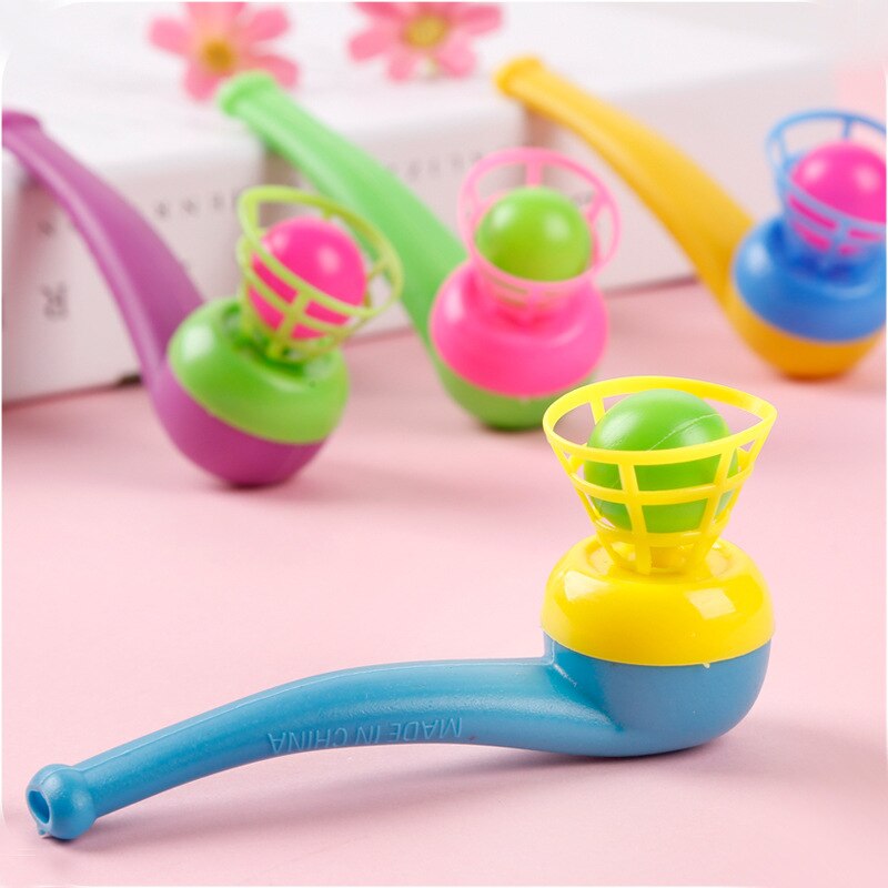 80 after Childhood Nostalgia Blow Music Plastic Suspension Ball Blowing Machine Maker Magic Floating Ball Children Baby Classic