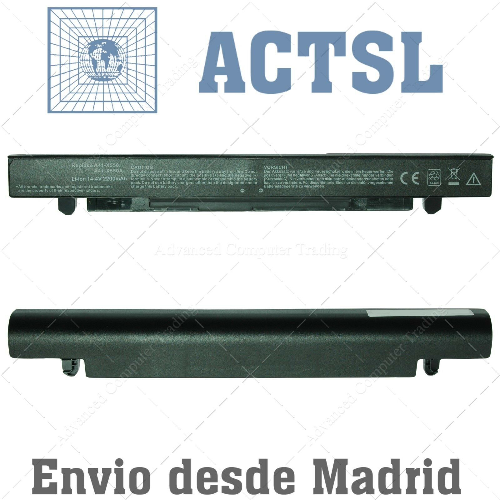 Batterij Voor Asus Laptop A41-X550 A41-X550A Modellen F550 X550 K550