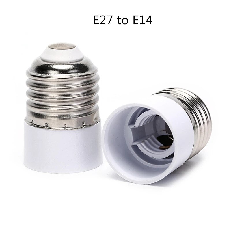 LED Adapter E27 To E14 B22 MR16 GU10 G24 G9 Bulb Holder Converter Socket Bulb Lamp Holder Plug Extender For Lighting: E27 to E14