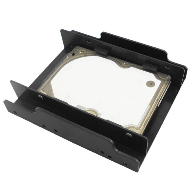 3.5 Inch to 2.5 Inch SSD/HDD Hard Drive Drive Bay Adapter Mounting Bracket Converter,Double Bay