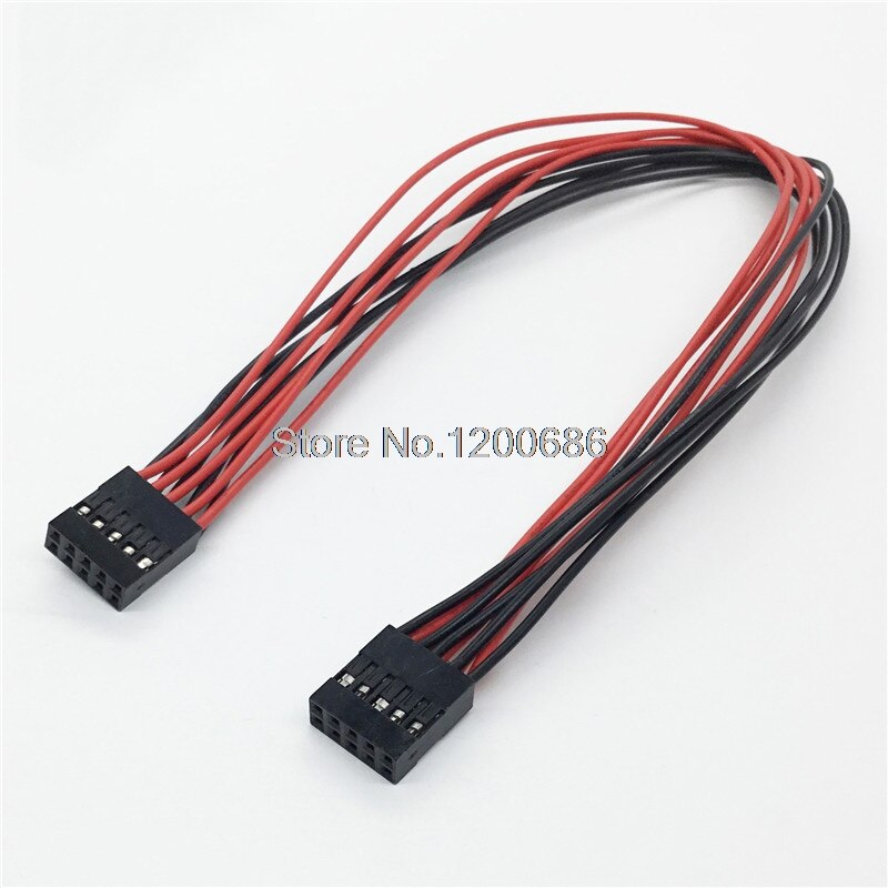 20CM 22AWG 952-2033-ND M20-1070500 M20 Series 2.54mm Female Socket 10 Position Rectangular Housing Connector Wire Harness