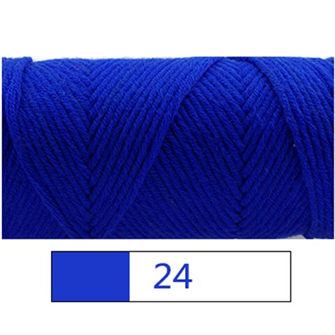 10 Pcs / Lot Lovers Cotton Natural milk cotton thick yarn for knitting Baby wool thread crochet hand knitting yarn cotton yarn: NO 24 Colour