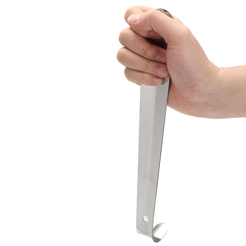 30Cm Rvs Metalen Schoenlepel Lange Lepel Inserter Remover Schoenlepel Slip Handvat Draagbare Voor Thuis Leveringen