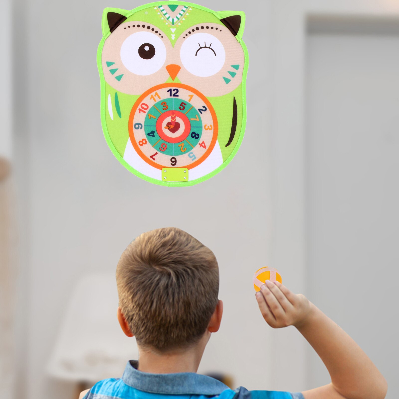 1 Set Cartoon Interesting Interactive Dart Board Game for Home Kids Children