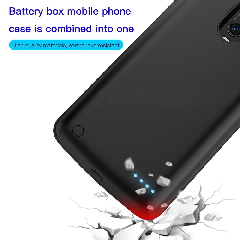 Boîtier de batterie Portable KEYSION 6500 mAh pour batterie rouge mi K20 K20 Pro boîtier de charge de batterie externe pour Xiao mi mi 9 T mi 9 T Pro
