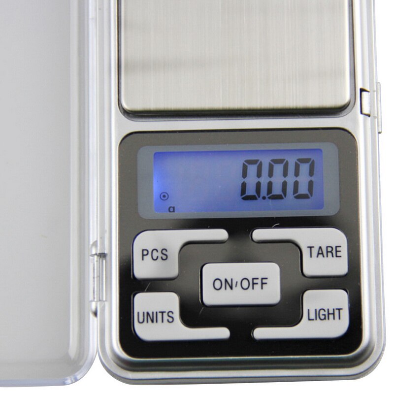 Elektronische Digitale Pocket Schaal 0.01G Precisie Mini Sieraden Weegschaal Backlight Weegschalen Voor Kitchen100/200/300/500G