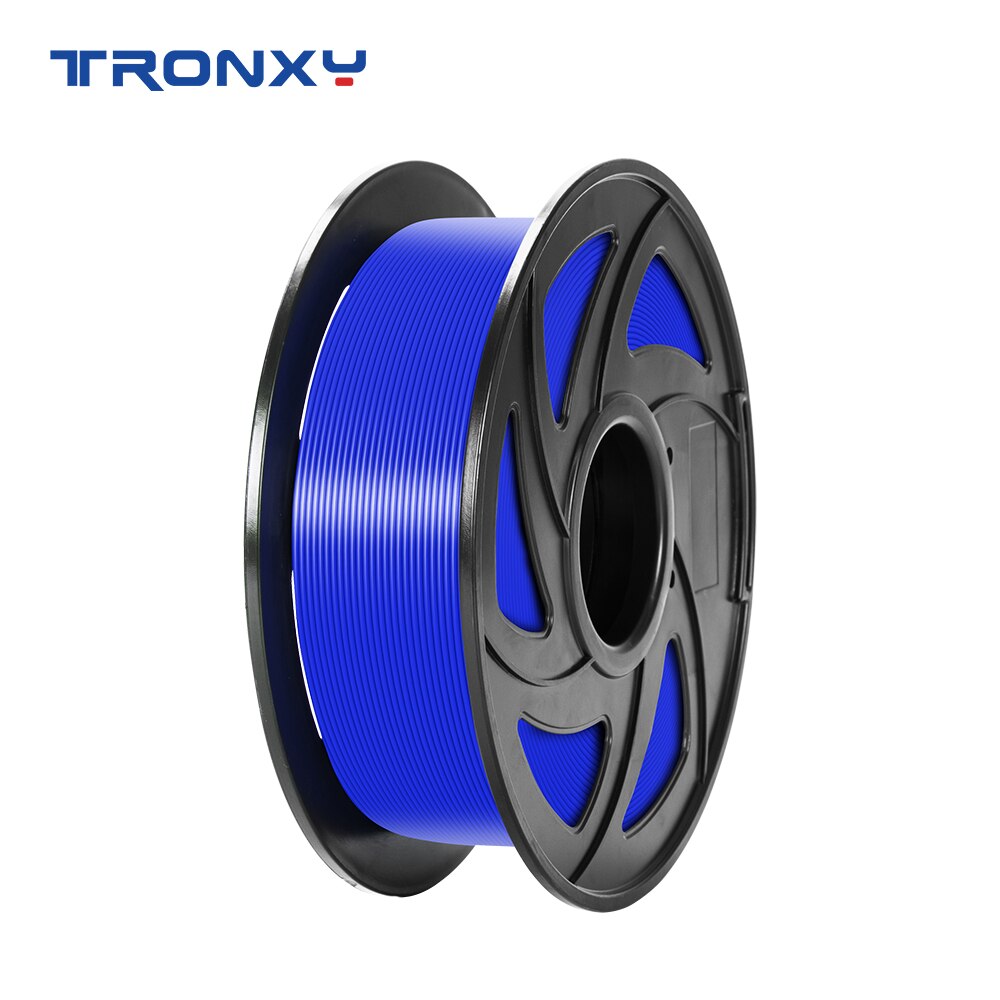 Tronxy 3D Printer 1kg 1.75mm PLA Filament Vacuum packaging Overseas Warehouses A variety of colors for1.75mm filament materials: 1KG Blue