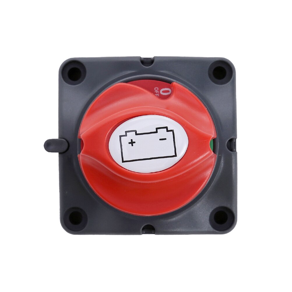 12V/24V Universal Battery Isolator Master Cutoff Cut Off Power Kill Switch Waterproof Cover Isolator for Car Boat