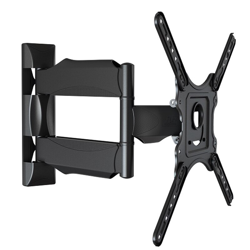 NB DF400 P4 32"-55" retractable 3 arm swing full motion 70kg tv wall mount articulating bracket with adaptor 400x400 hide cable: P4