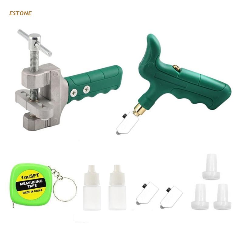 2 in 1 Portable Tile Cutter Glass Tile Cutter Tool Kit Manual Tile Cutting Tools for Glass Porcelain Tile Ceramic Marble G8TB: A